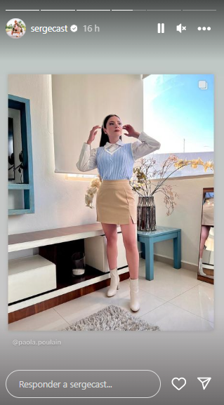 Una de las últimas historias de Sergio Castrejón, hermano de Yuya. Foto: Redes sociales