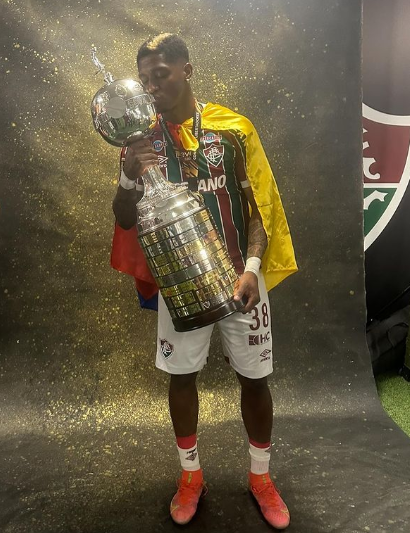 Yony González formó parte de los convocados de Fluminense para la final de la Copa Libertadores 2023. Foto: Redes sociales