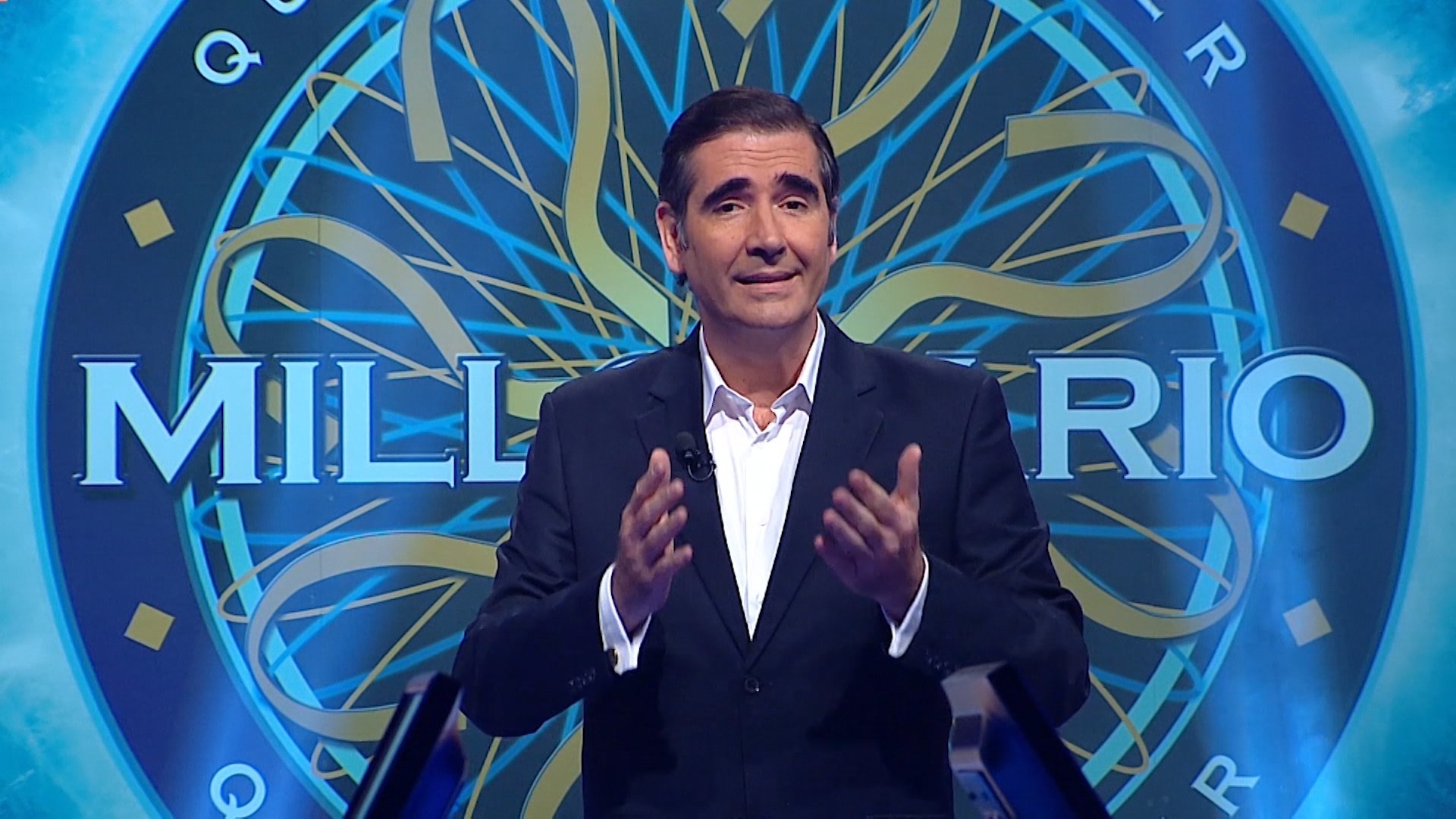 Ignacio Santos también destacó en el programa Quién quiere ser millonario. Foto: Teletica