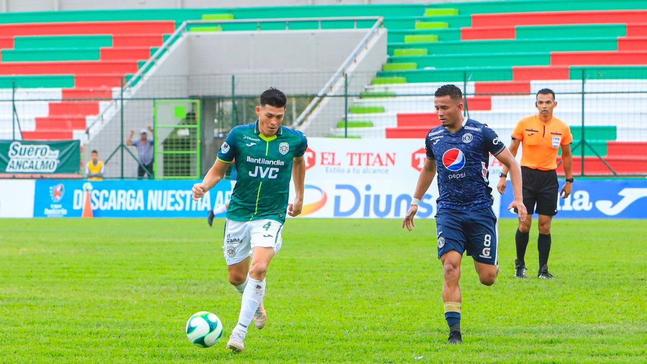 A Marathón le bastaría con quedar empatado en el marcador global, mientras que Motagua tiene que mantener la ventaja en el global para pasar a la final del Apertura 2023. Foto: Deportes TVC