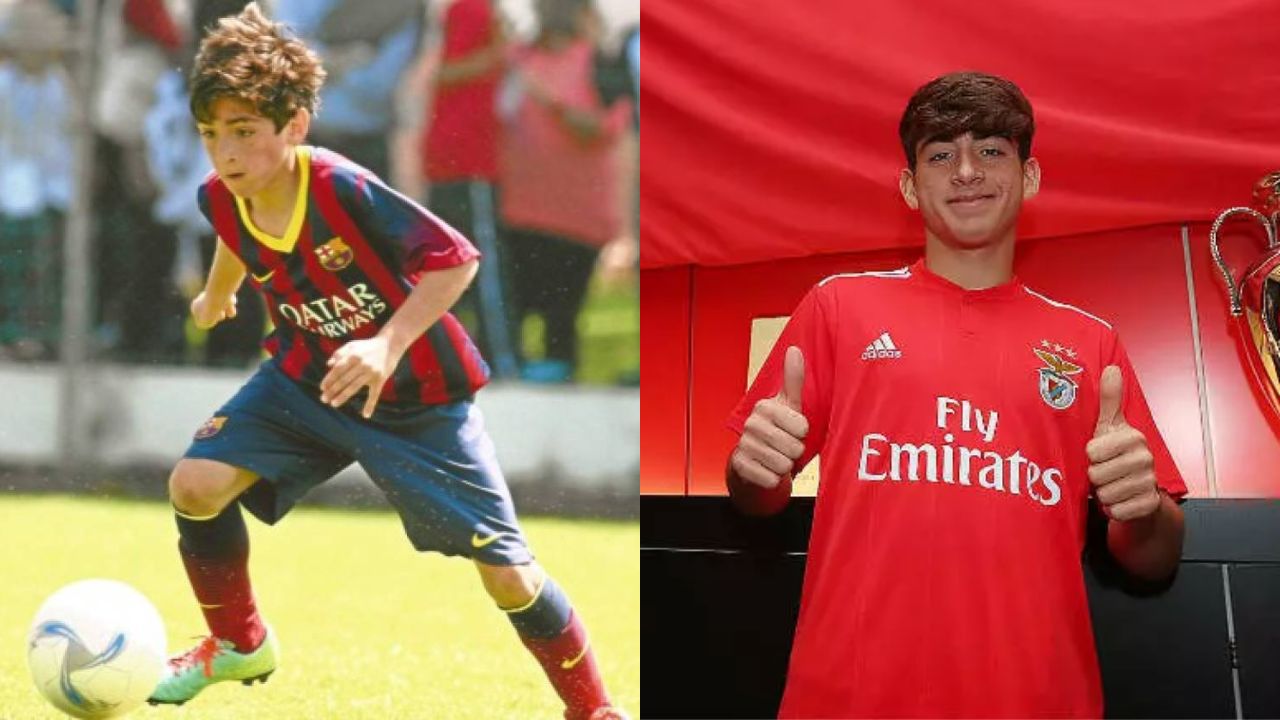 Matías Lacava pasó por algunas de las academias de fútbol más importantes de Europa. Foto: Diseño HRN