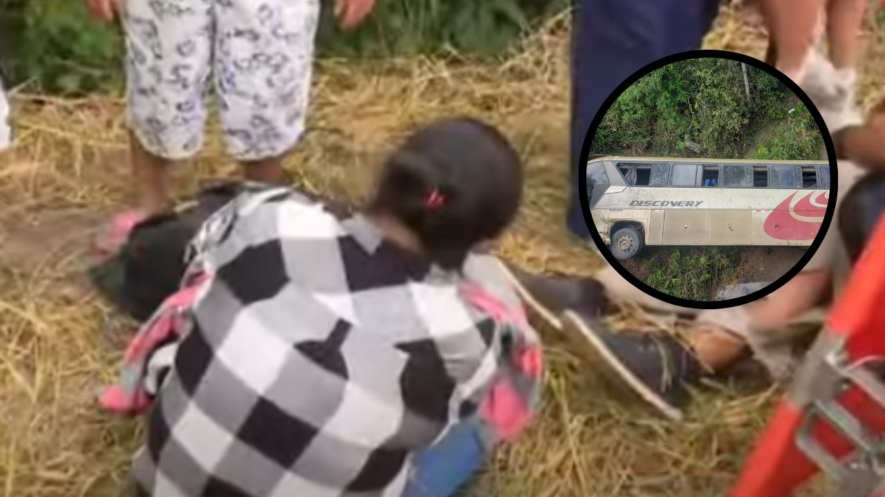 'Estuve con el bebé hasta el último momento', relata hondureña que sostuvo a niño fallecido en accidente de autobús