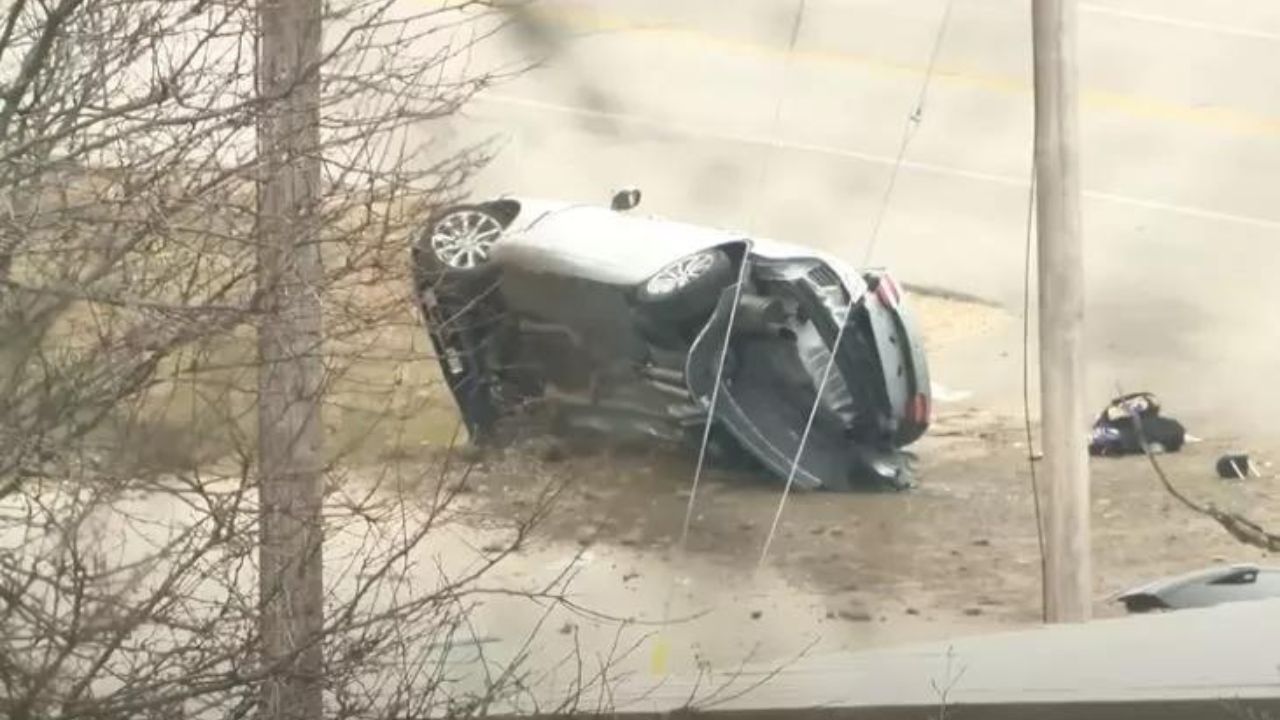 Imagen de VIDEO: Dos niños murieron cuando su papá huía en persecución policial