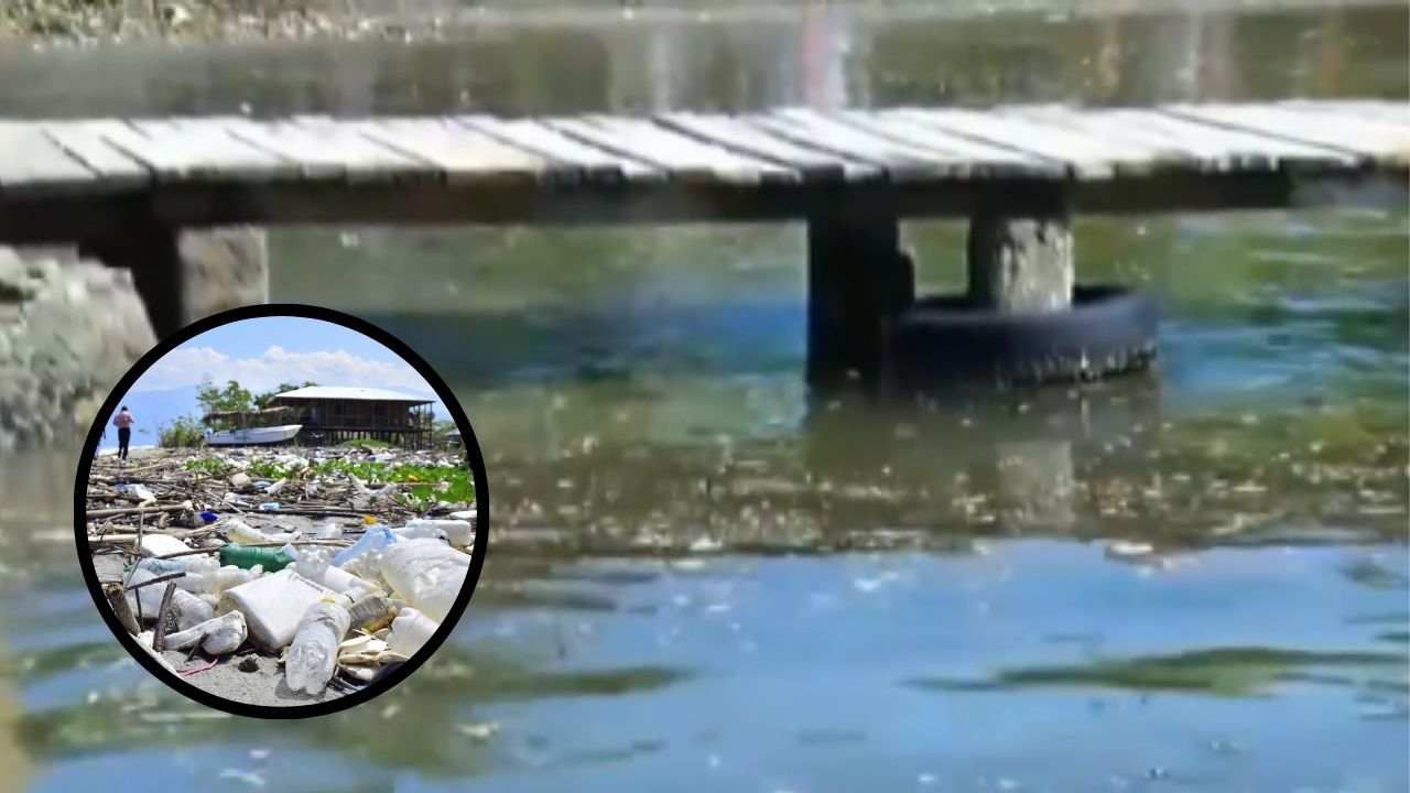 Inmensa cantidad de basura procedentes de Guatemala se acumulan en Omoa