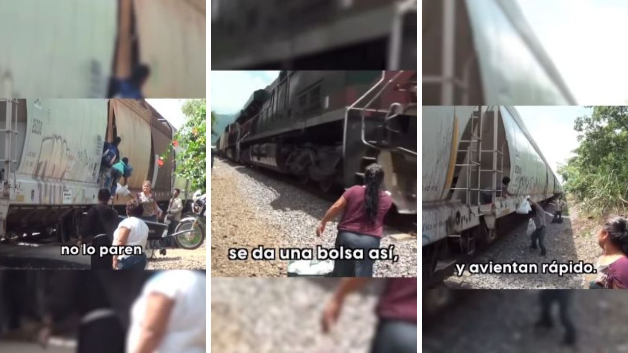 Imagen de Conozca la labor de 'las Patronas', grupo de mujeres que lanza comida a migrantes en 'La Bestia'