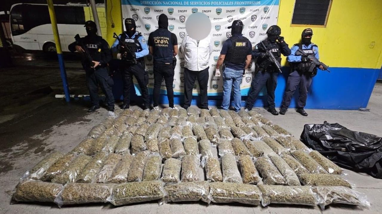 Imagen de Cae mexicano en Honduras con una droga 15 veces más potente que la marihuana