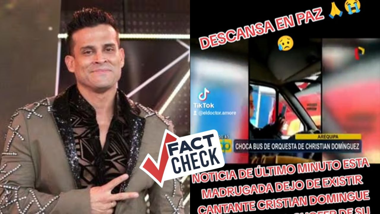 Imagen de ¿Christian Domínguez murió? La verdad sobre el supuesto accidente del cantante peruano