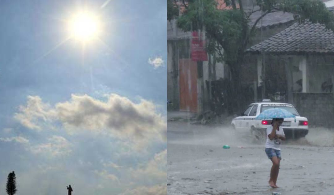 Lluvias y chubascos ingresarán en horas de la tarde a dos zonas de Honduras
