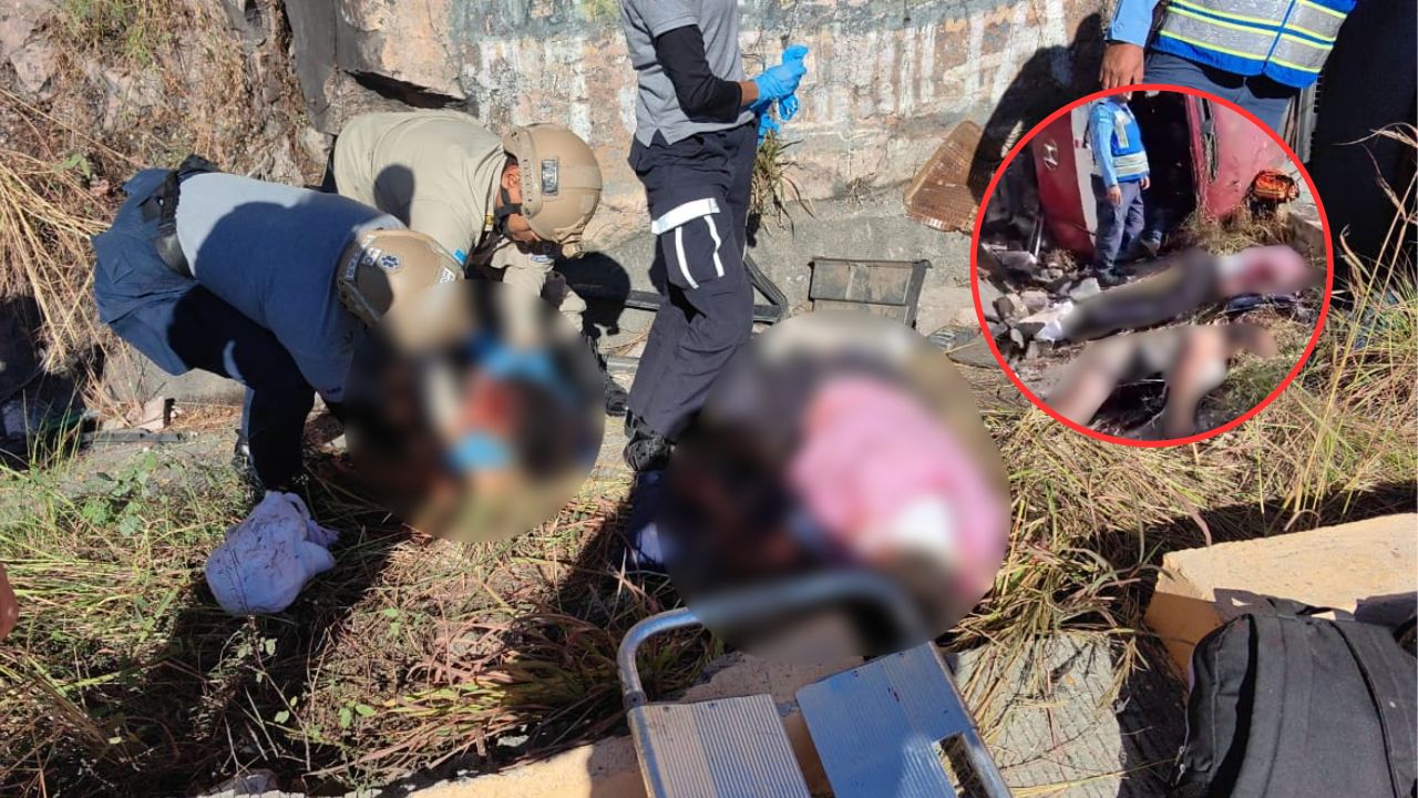 Imagen de Al menos dos muertos y varios heridos deja accidente de bus en carretera al sur