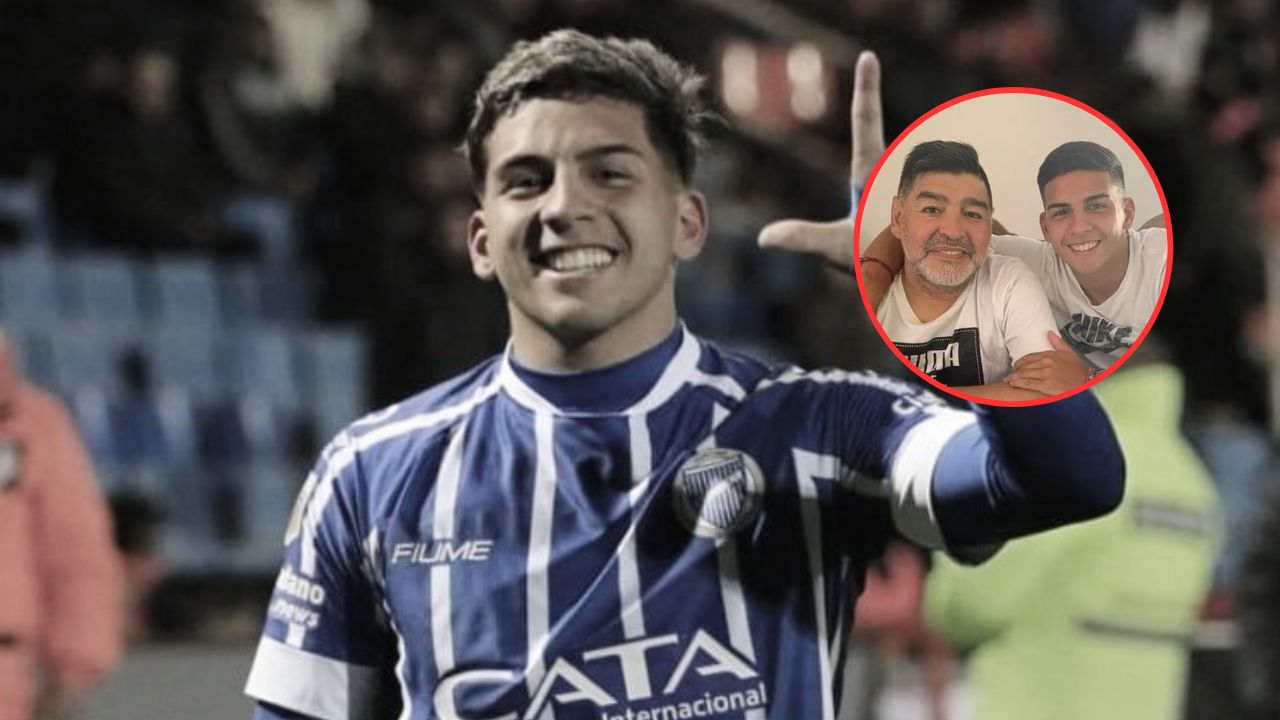 Imagen de Hernán López Muñoz padres, ¿qué se sabe de la familia del sobrino nieto de Diego Maradona?