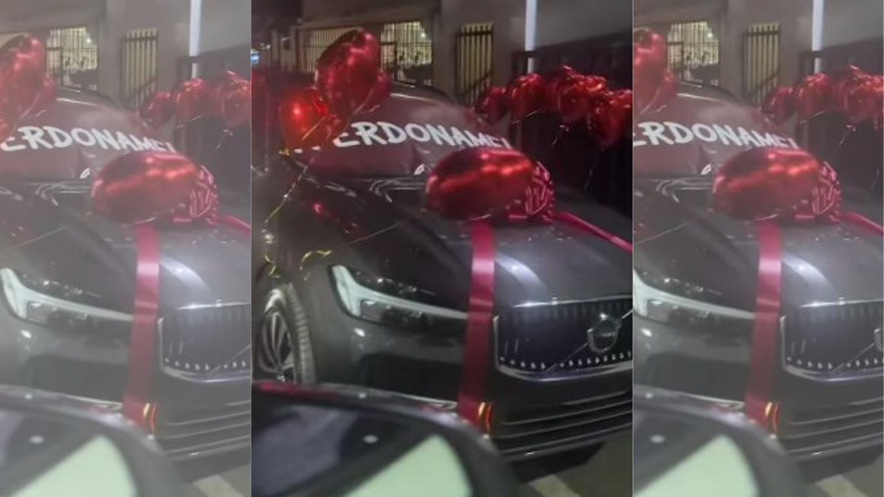 Imagen de ¿Lo perdonarías?, hombre pide perdón a su pareja con lujosa camioneta