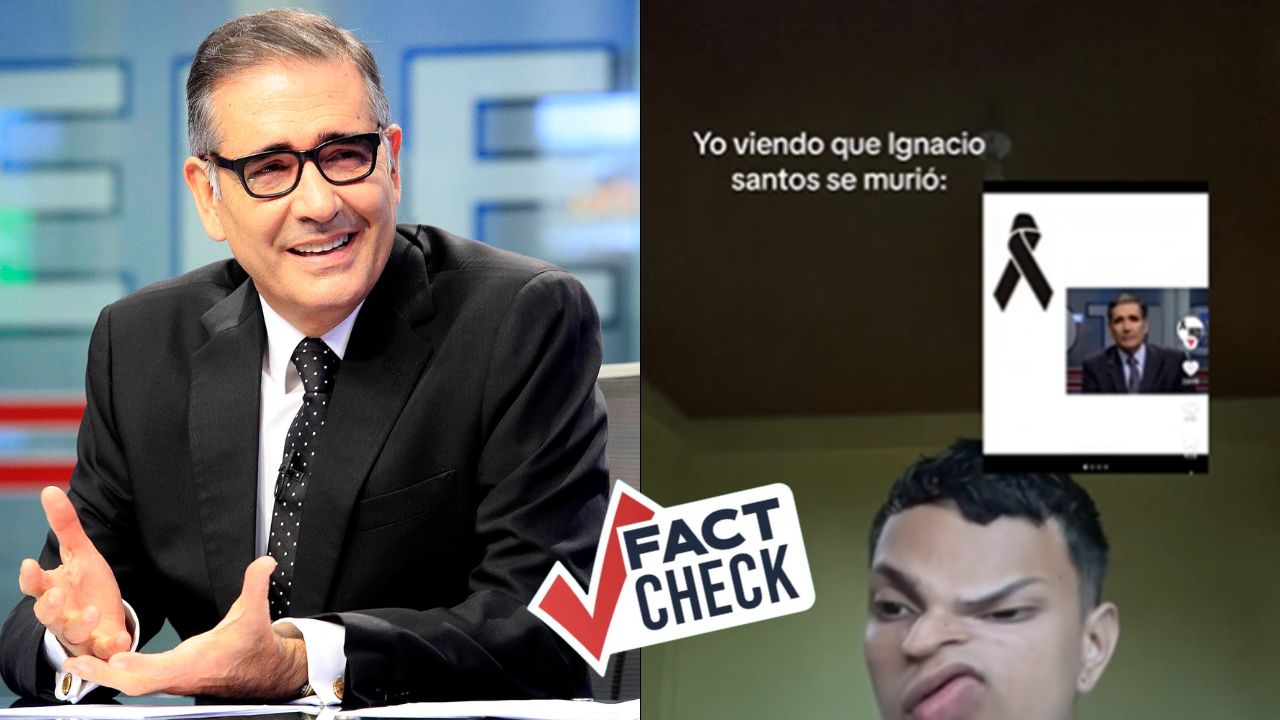 ¿Ignacio Santos murió? de dónde salió la noticia que afecta al periodista