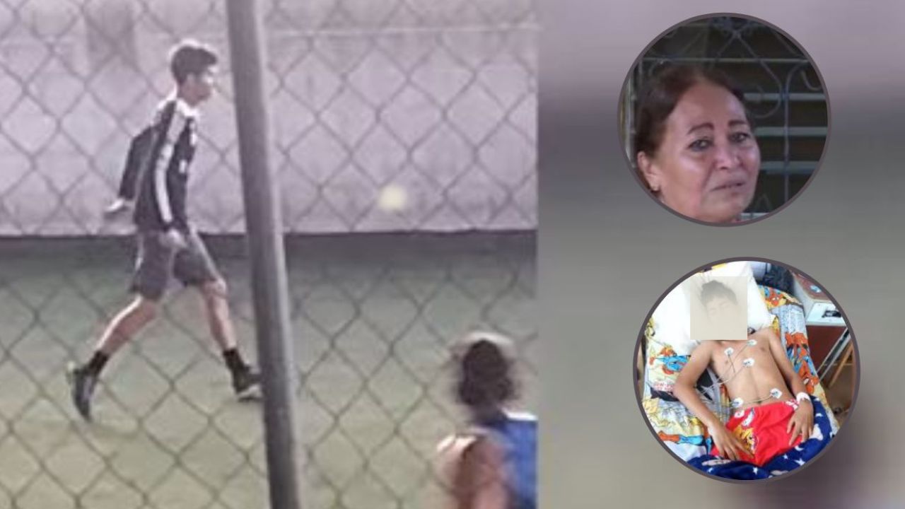 ‘Estuvo jugando pelota y ahora está grave’, hondureña clama por ayuda para nieto futbolista de 16