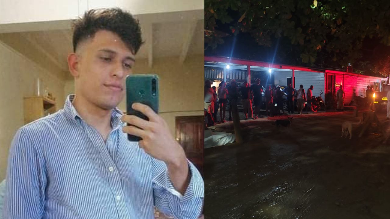 'Estuve con él horas antes de su muerte', en tiroteo le quitan la vida a joven en concurrida calle de Roatán