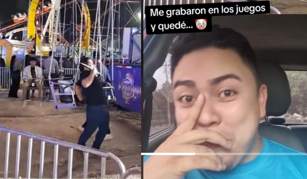 Imagen de 'Mi momento más humilde',  hondureño reacciona avergonzado por no poder subirse a un juego mecánico