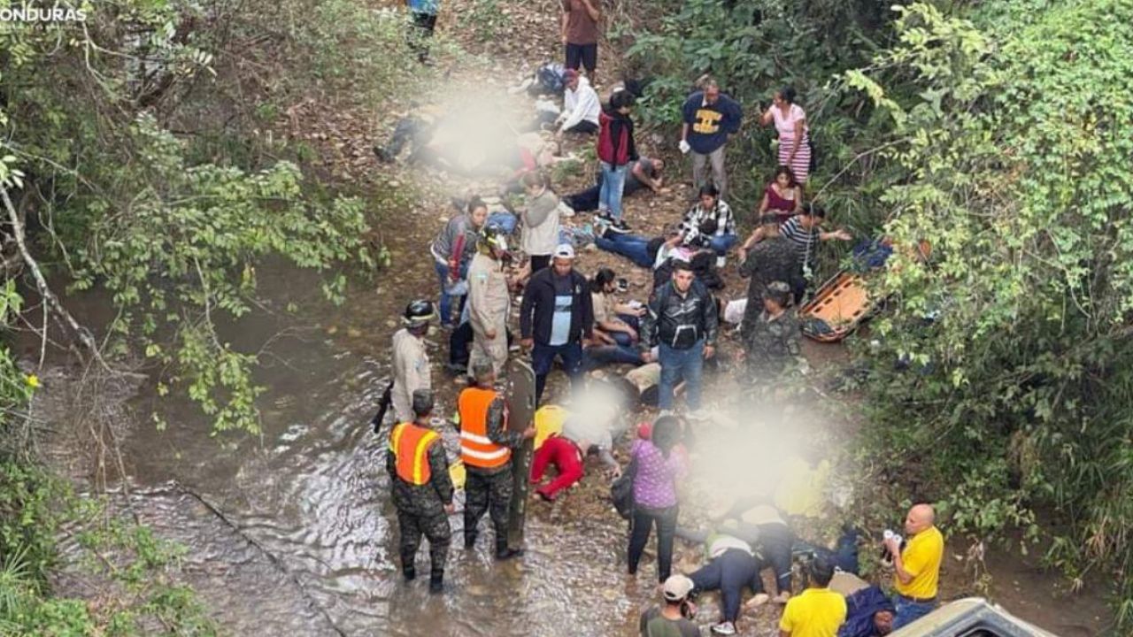Imagen de Listado de las personas heridas en accidente de autobús en la carretera a Olancho