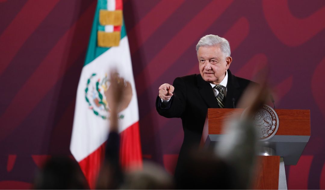 Imagen de AMLO afirma que México y EE. UU. buscan 'normalizar' la frontera tras su reunión