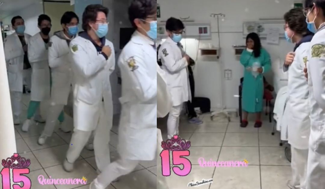 Imagen de Médicos festejaron fiesta de 15 años a adolescente hospitalizada y hasta bailaron el vals