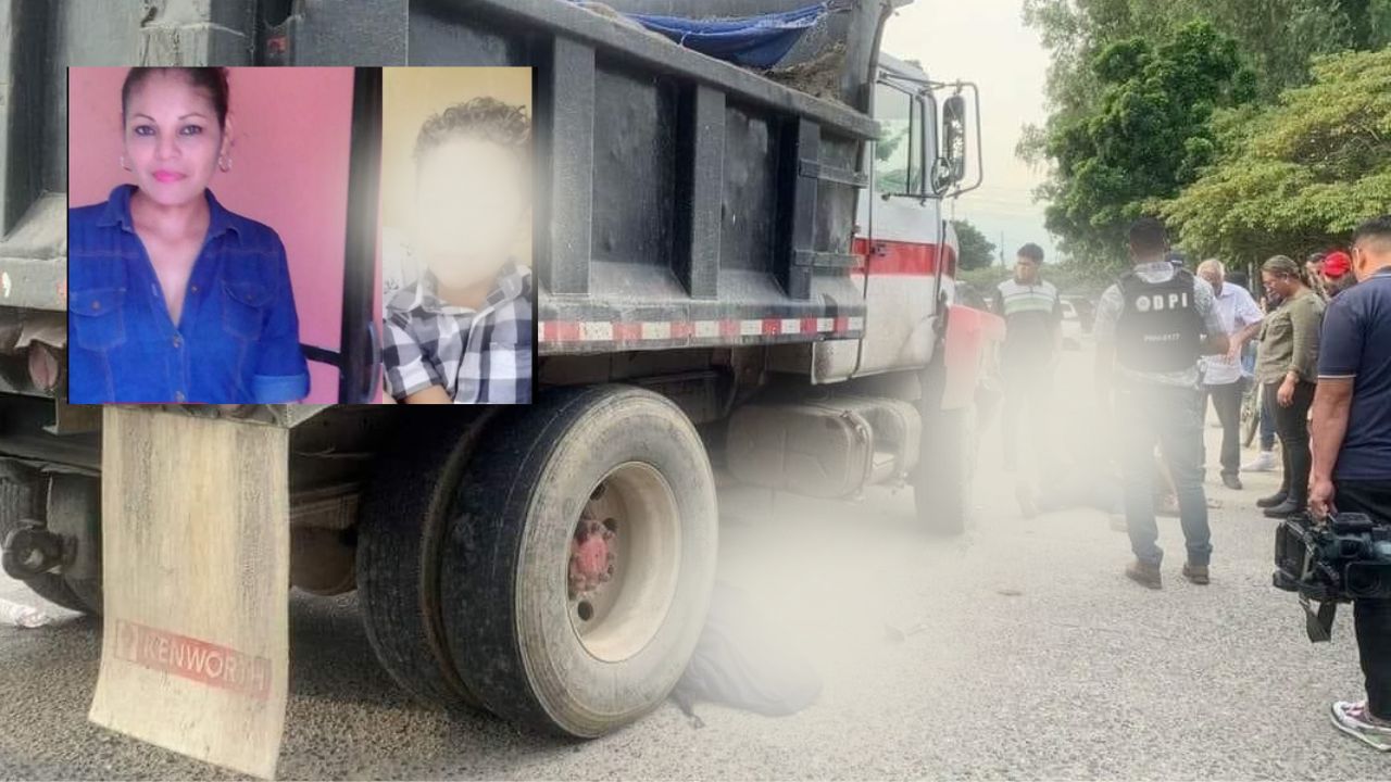 Imagen de 'Justicia' piden por hondureña e hijo muertos, arrollados por volqueta