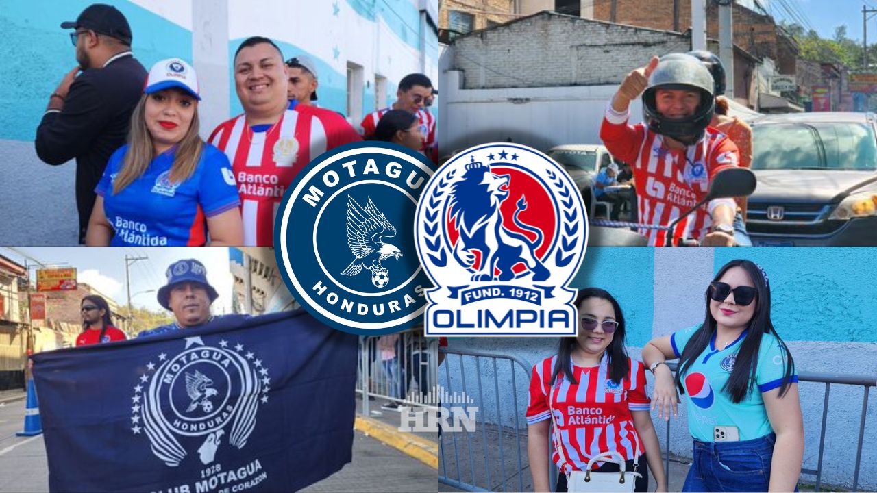 Imagen de ¡Una fiesta deportiva! Así se vive el ambiente previo a la ida de la final entre Motagua y Olimpia