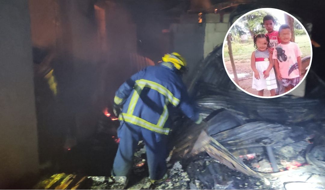 Tragedia en Roatán: ellos son los niños que murieron calcinados en incendio