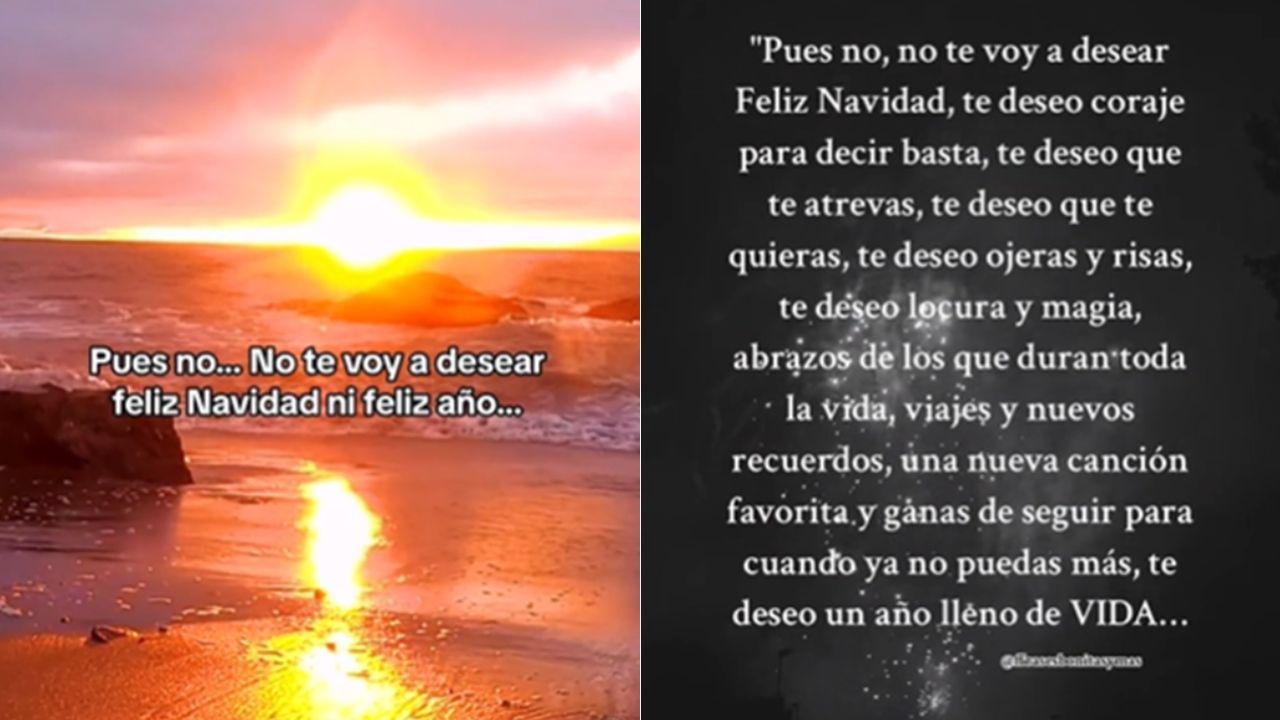 'No te deseo Feliz Navidad ni Año Nuevo': texto para copiar y enviar por WhatsApp