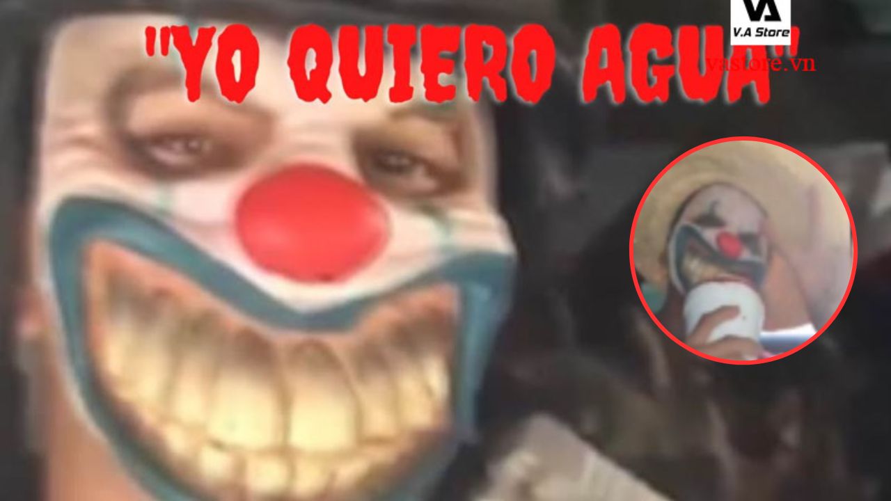 Imagen de 'Quiero agua' video original completo: contexto de la grabación del payaso difundida en Twitter