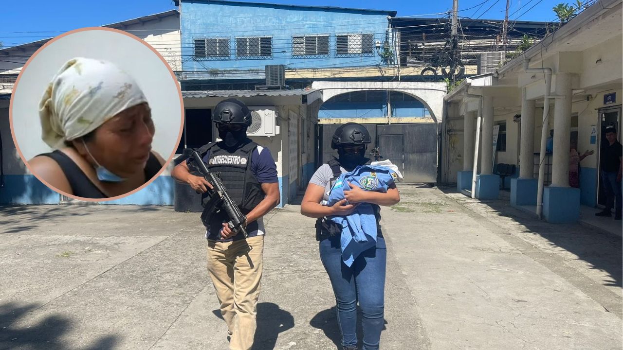 Imagen de Sano y salvo, recuperan a bebé robado en hospital de SPS y capturan a la 'robachicos'