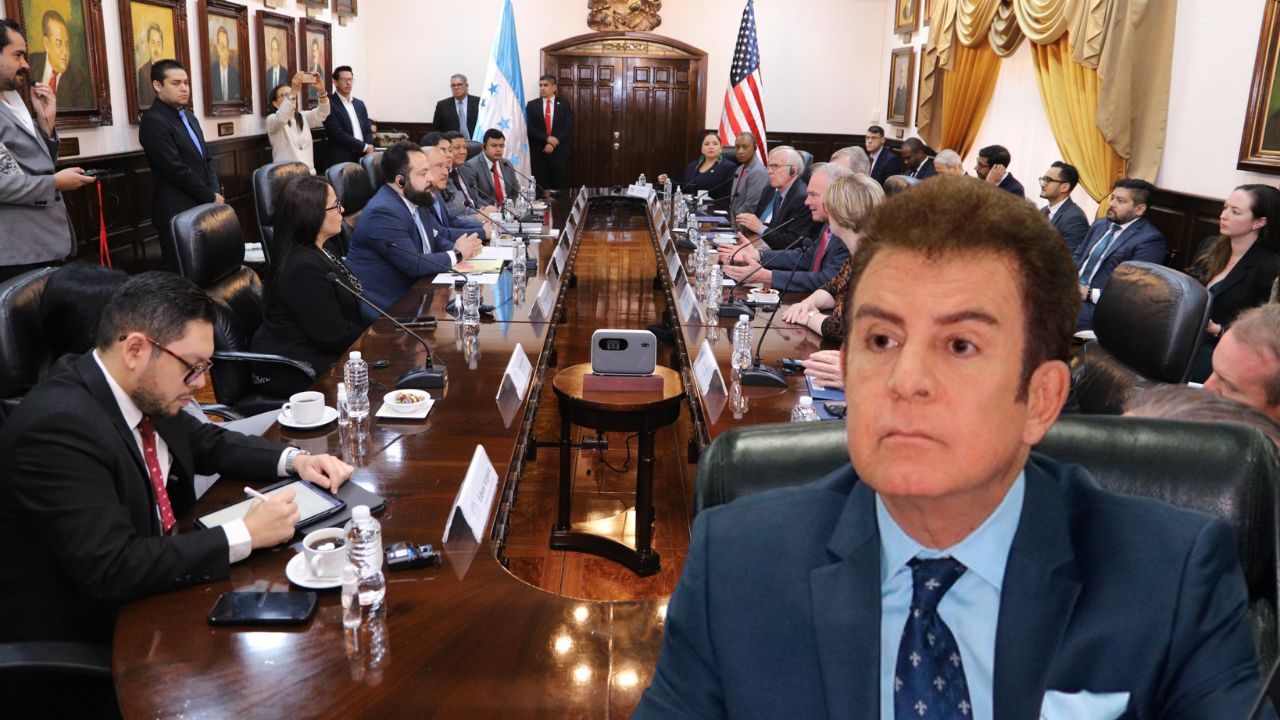 Imagen de 'Deberían reunirse también conmigo': Nasralla tras la reunión de la comitiva estadounidense con presidenta Castro