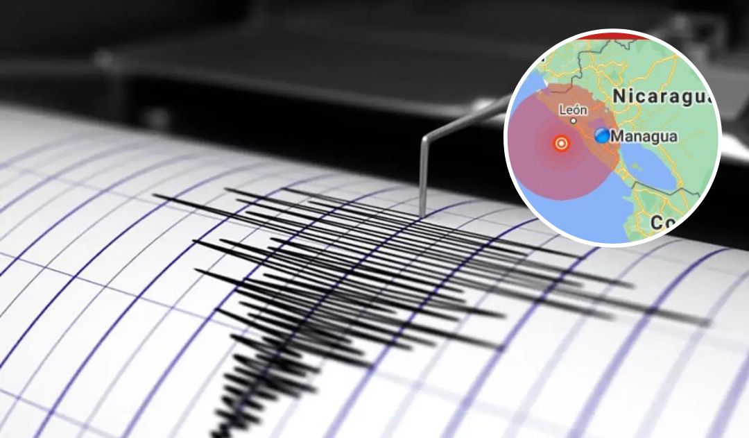 Imagen de Un sismo de magnitud 5.1 sacudió la costa del Pacífico de Nicaragua
