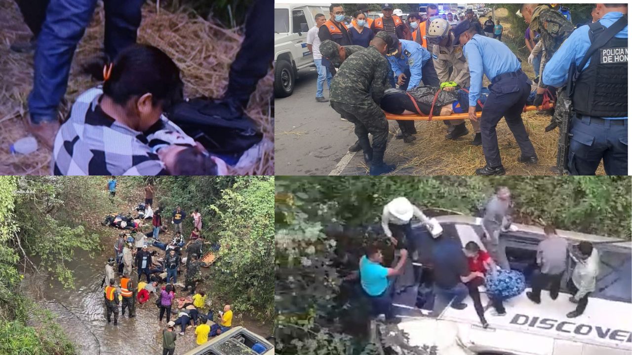 Imagen de VIDEOS SENSIBLES: una rastra le habría quitado el derecho a vía al conductor del bus accidentado