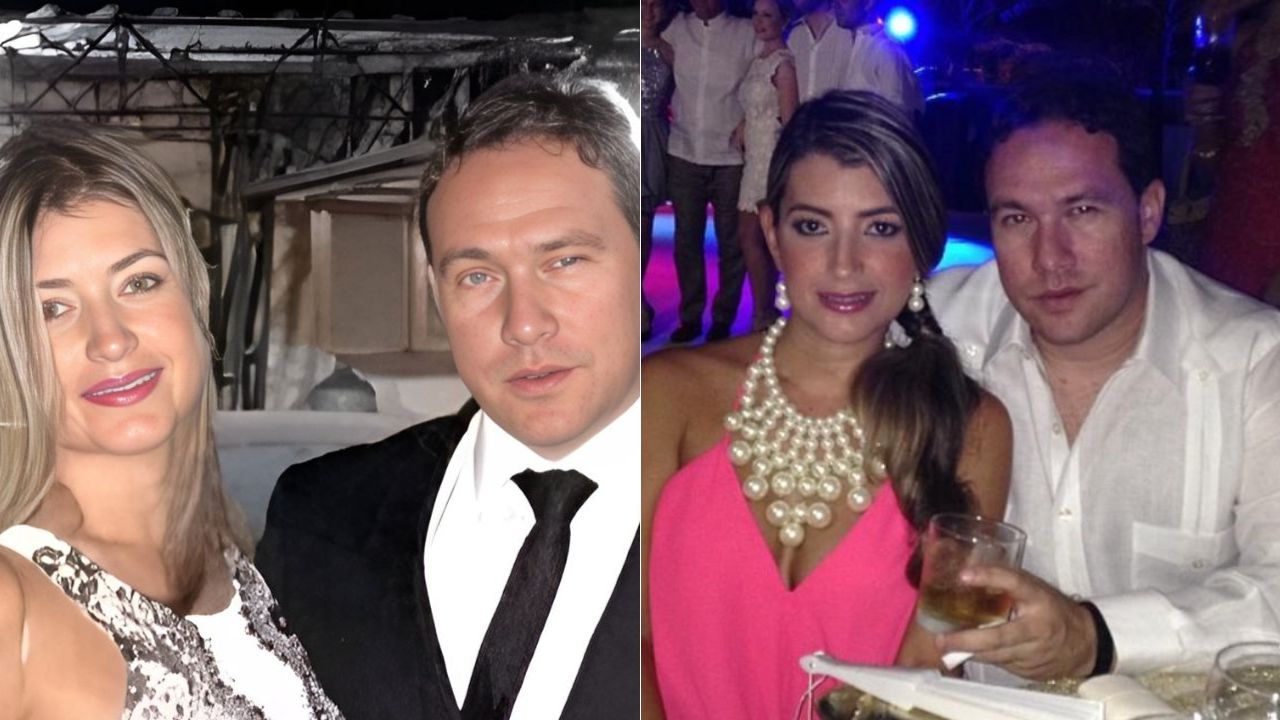 Iván David Borrero y su esposa Karen Vargas. Foto: Diseño HRN