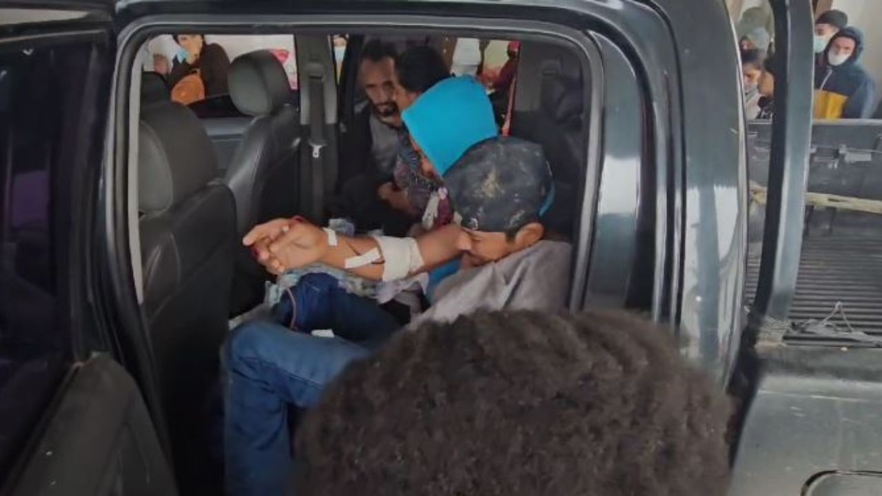 'Llevaban a los niños al hospital', Familia hondureña se accidenta