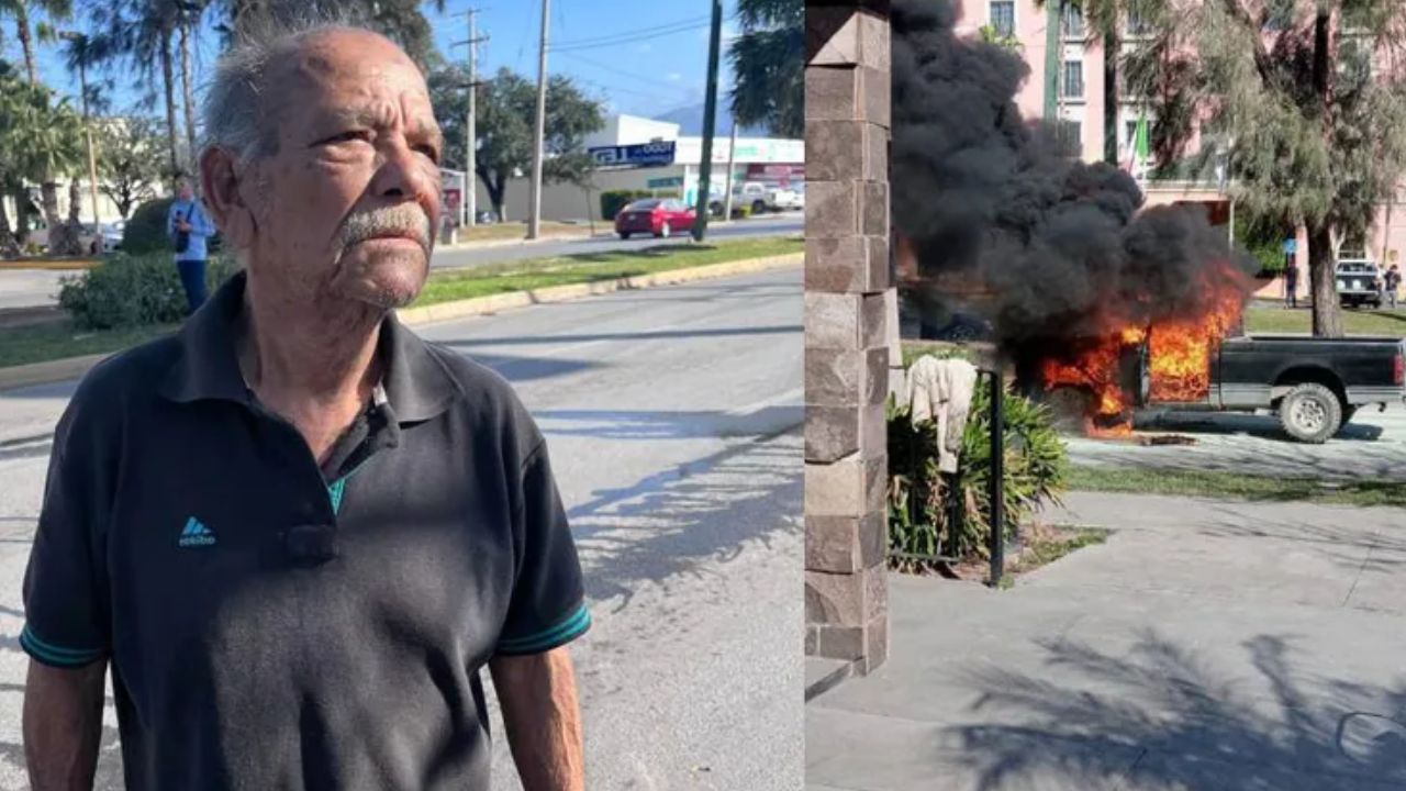 Señor pierde su carro en incendio; iba a venderlo para pagar cirugía de su esposa