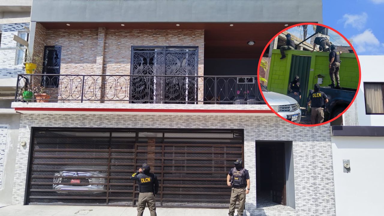 Megaoperativo contra redes de narcotráfico en zonas exclusivas de la capital hondureña