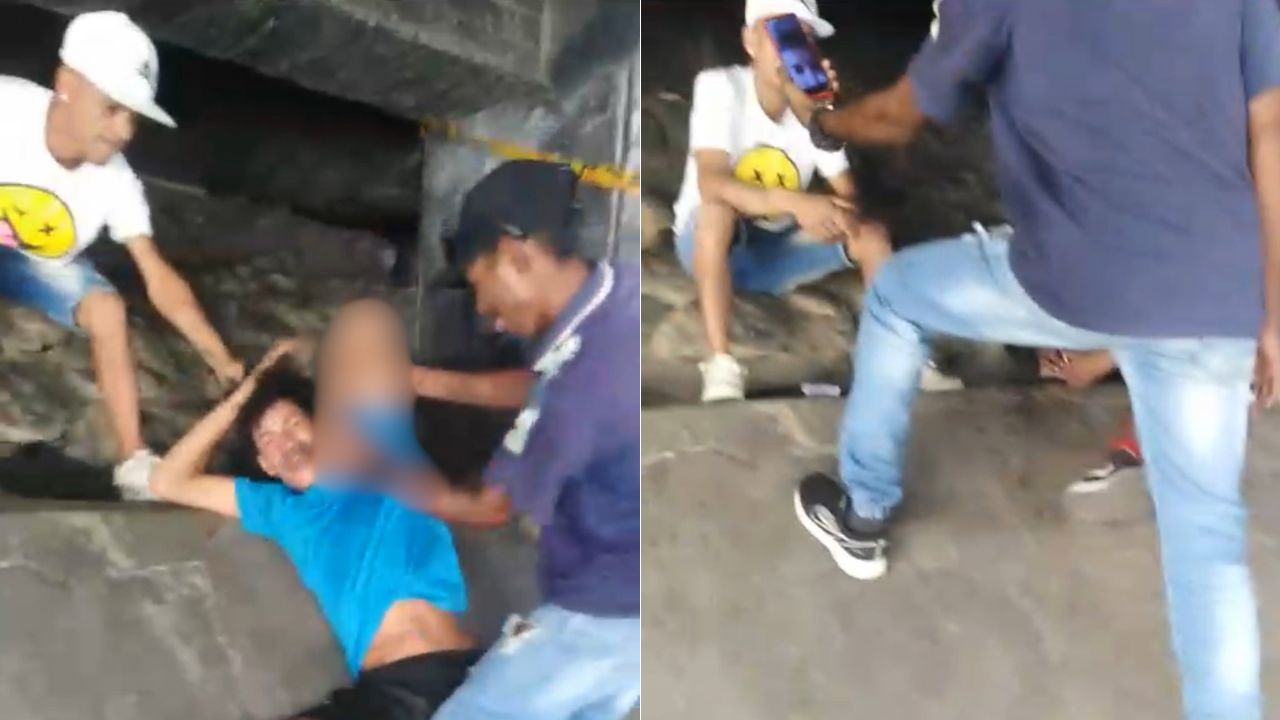 Andrés Alberto Sosa Perdomo video Twitter: habitante de calle fue apuñalado en Cúcuta, Colombia