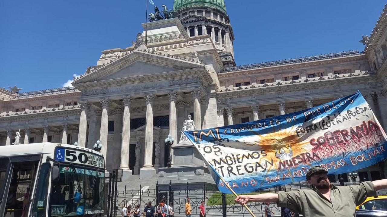 Comienza en Argentina la primera huelga general desde 2019