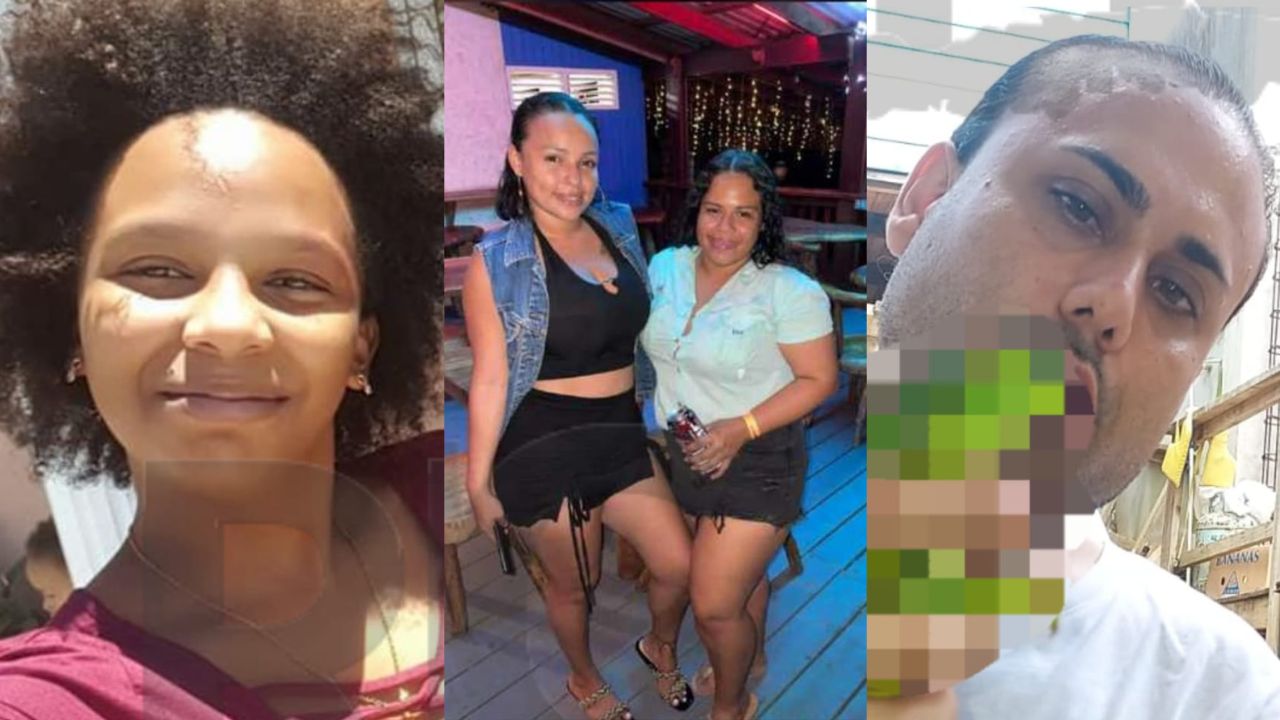 Reportan la desaparición de tres jóvenes en Roatán; culpan a la expareja de una de ellas