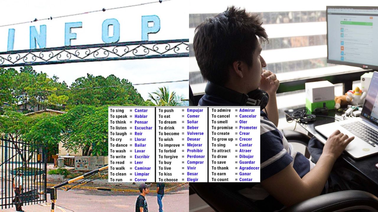Así puedes inscribirte a los cursos virtuales de inglés del Infop
