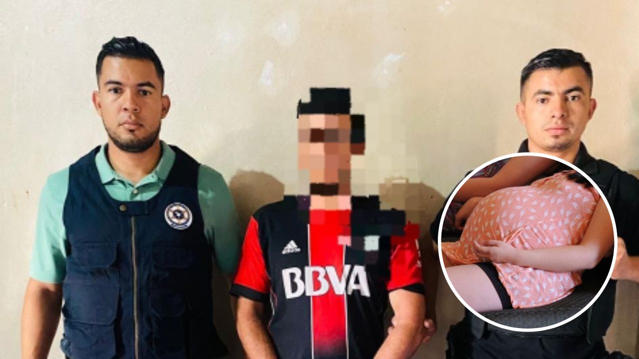 Detienen a padre que abusó de su hija de 13 años y la embarazó en El Paraíso