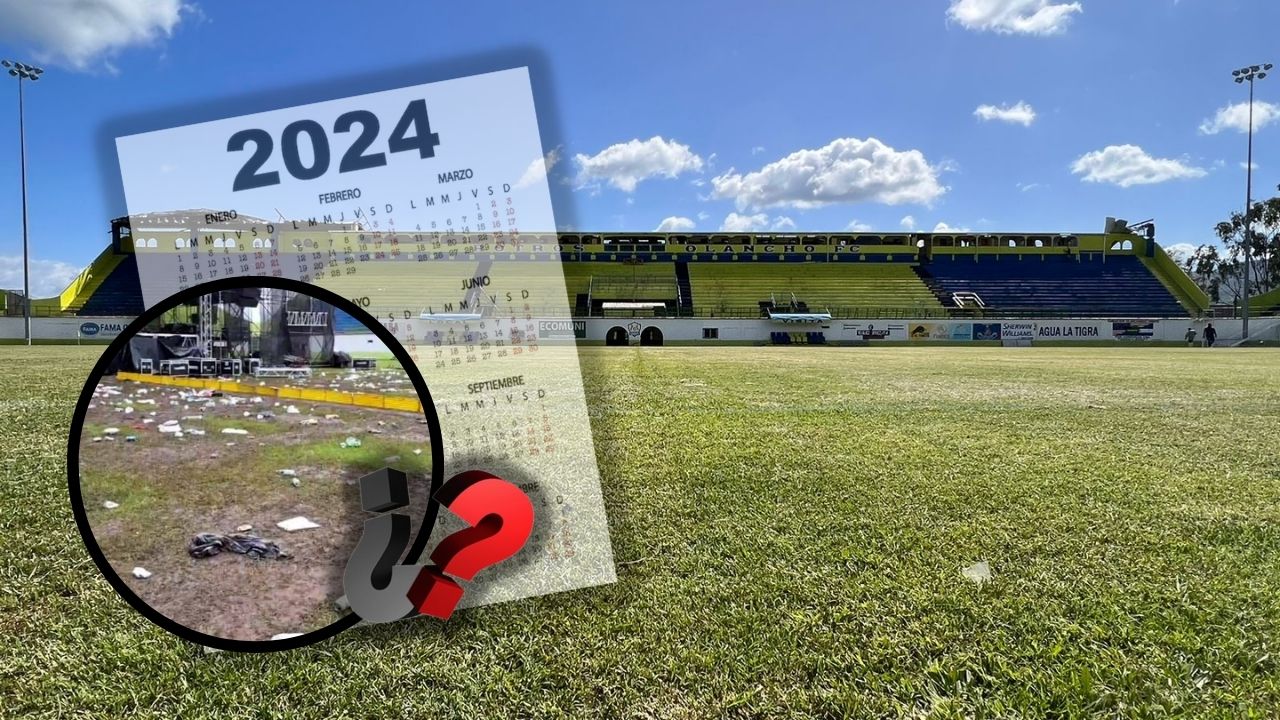 Estadio Juan Ramón Brevé estará cerrado para recuperar la grama destruida tras concierto
