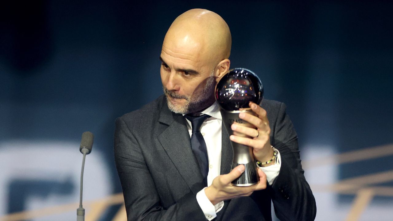Guardiola gana el premio The Best como el mejor entrenador