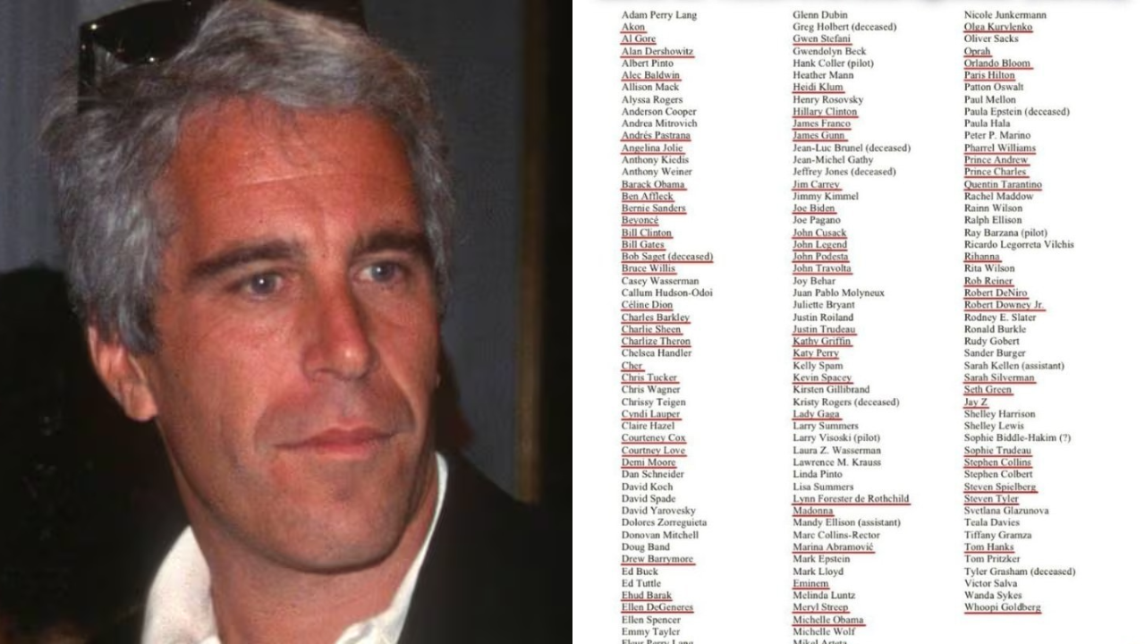 Jeffrey Epstein lista de clientes completa: estos son los nombres que figuraron en los documentos
