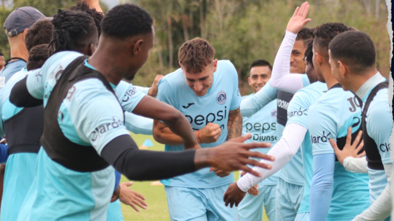 Motagua presenta a Rodrigo Auzmendi como nuevo jugador del equipo