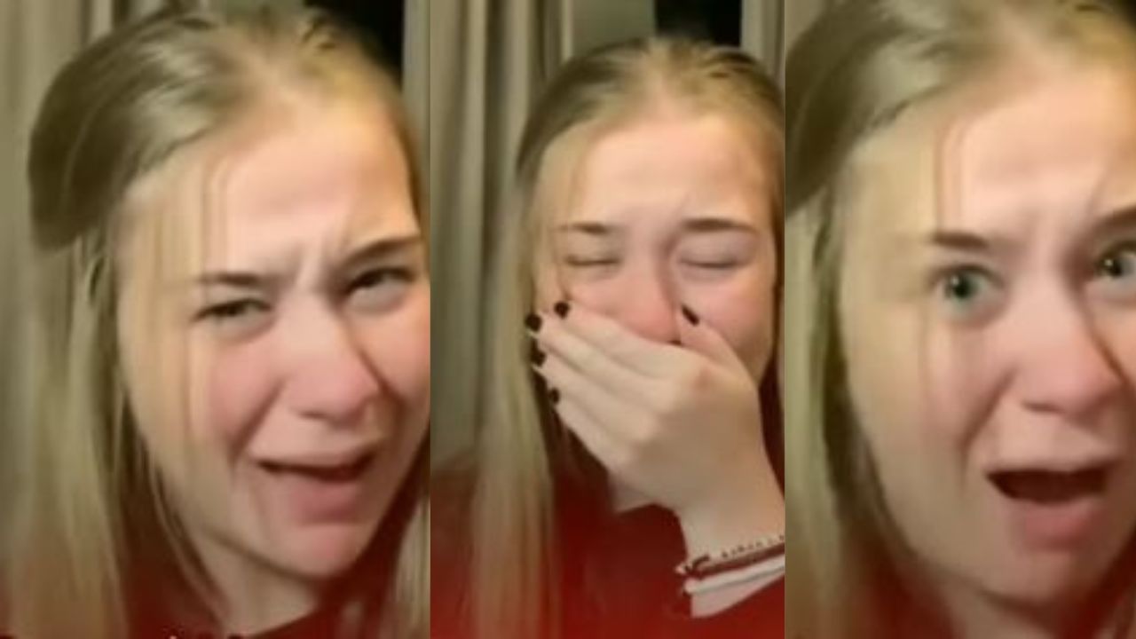 'Estoy cansada', mujer llora por tener que trabajar