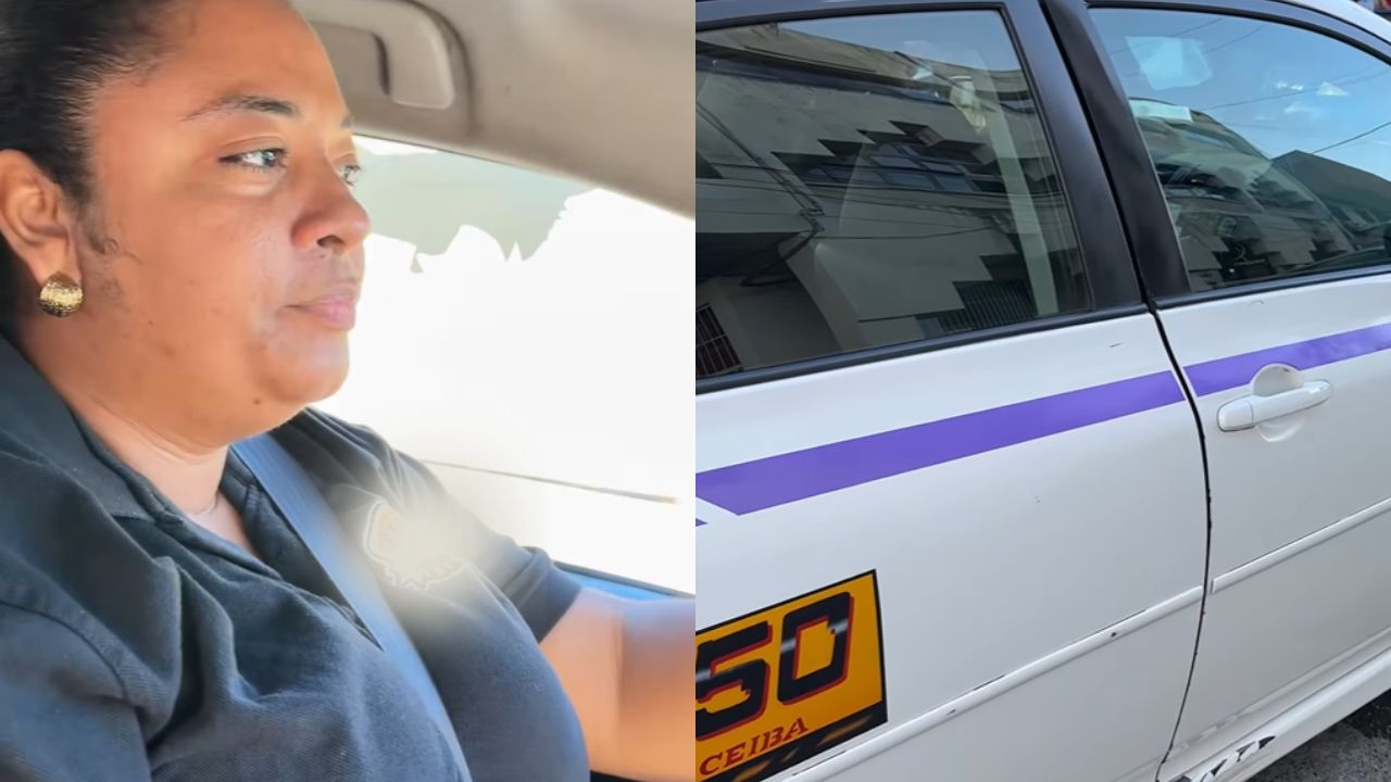 'A mi no me da pena', taxista hondureña se siente orgullosa de su trabajo