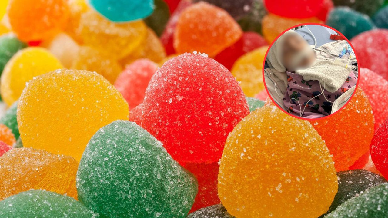 Niña de 3 años termina con daño cerebral y parálisis corporal tras comer una gomita de dulce