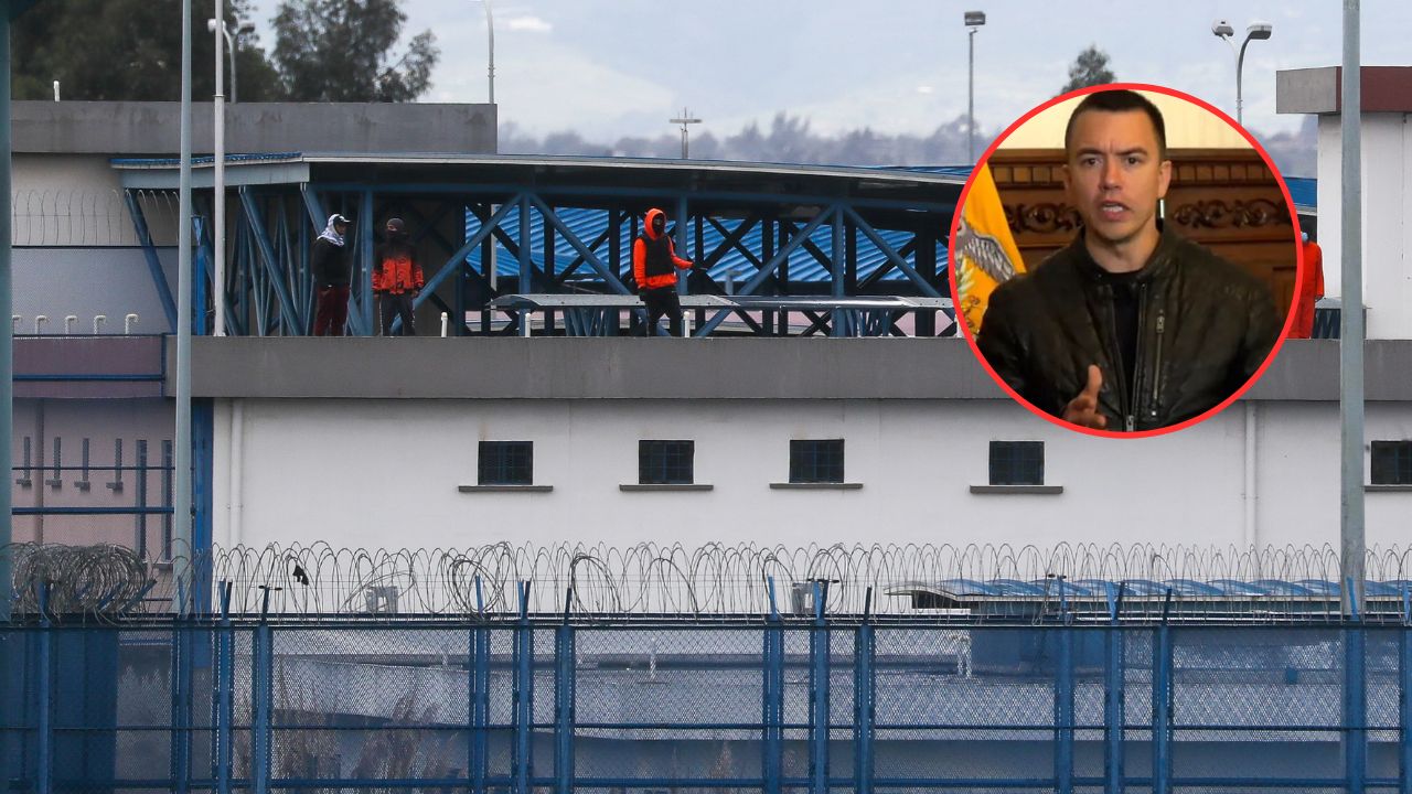 Noboa presenta los diseños de las nuevas prisiones de Ecuador, mientras siguen los motines y la violencia