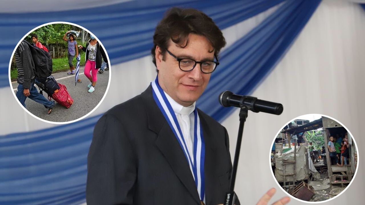 'Donde hay hambre, hay una cueva de violencia': Padre Fernando Castriotti