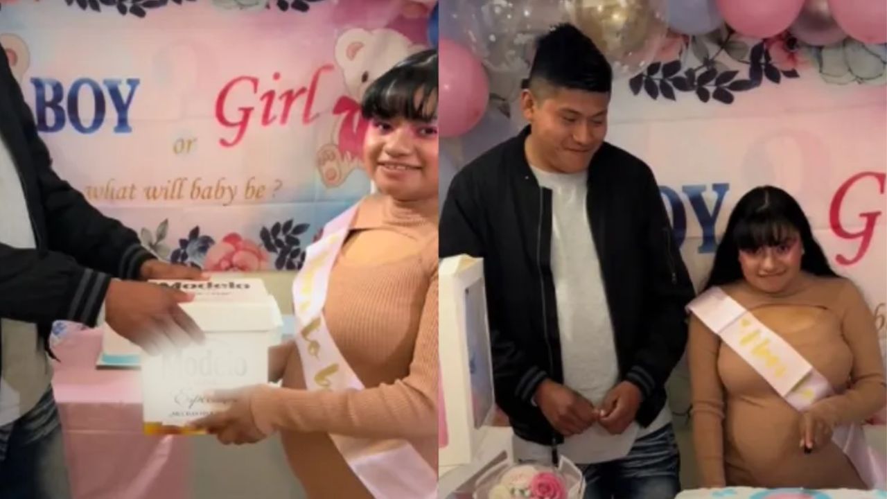 '¿No son primos?', confunden a pareja por su parecido en revelación del sexo de su bebé